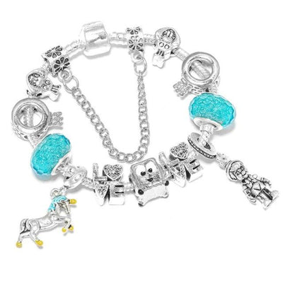 Bracelet Licorne Charms - Licorne