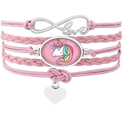 Bracelet Licorne Cuir - Une Licorne
