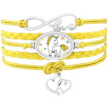 Bracelet Licorne Cuir - Une Licorne