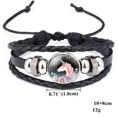 Bracelet Licorne Enfant Tressé