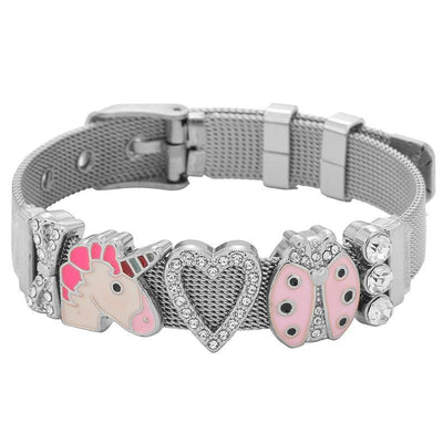 Bracelet motif licorne