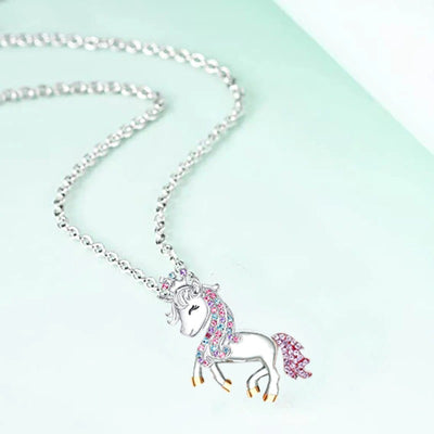Collier Licorne fille
