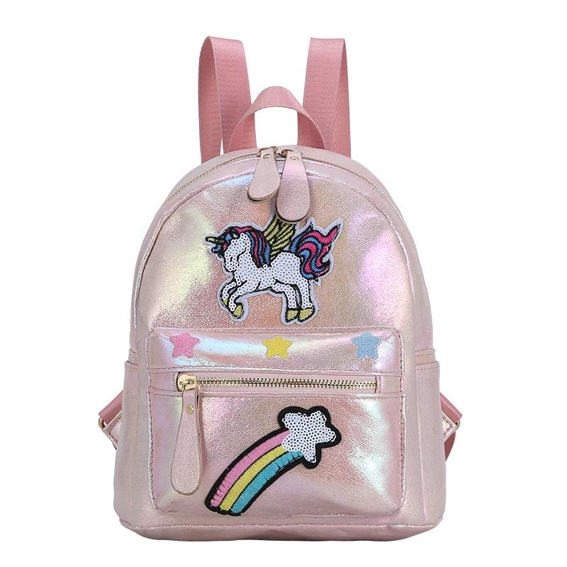 Cartable Licorne Arc-en-Ciel Rose Univers Licorne