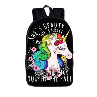 Cartable Licorne Beautiful