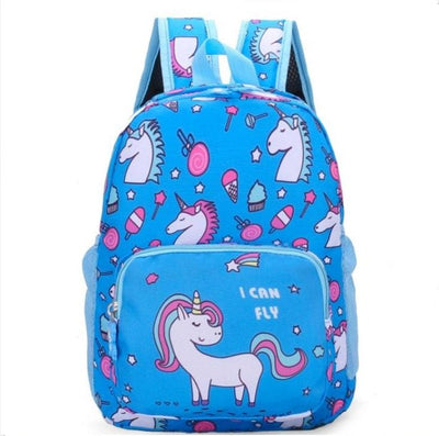 Cartable Licorne CP Bleu