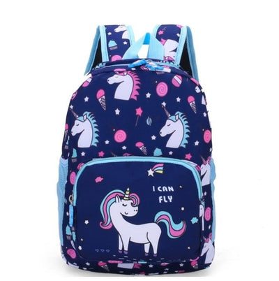 Cartable Licorne CP Bleu Marine