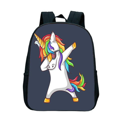 Cartable Licorne Dab Gris