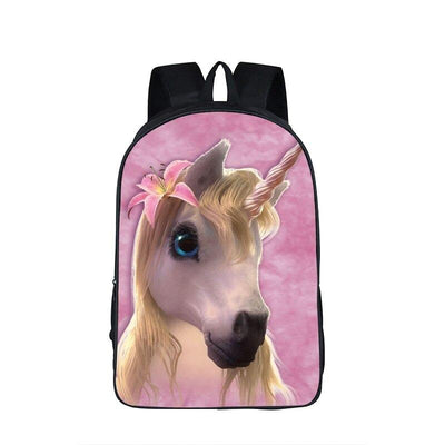 Cartable Licorne Fleur