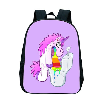 Cartable Licorne Humour