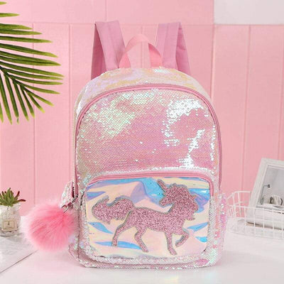 Cartable Licorne Pompon