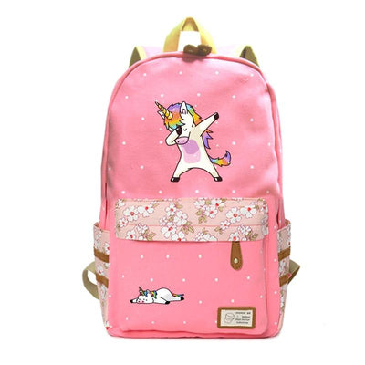 Cartable Licorne Rose Primaire