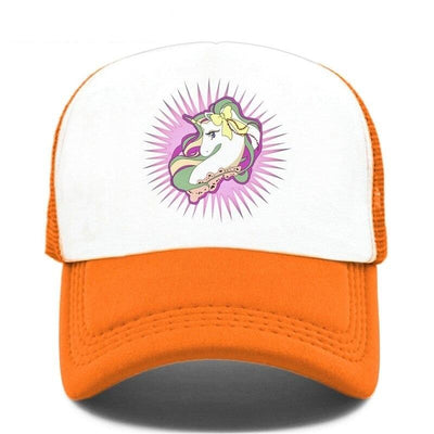 Casquette Licorne Orange