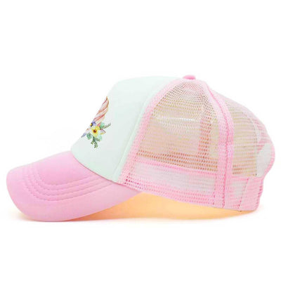 Casquette Licorne Rose