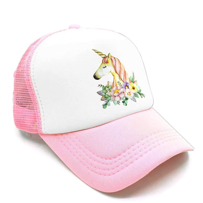 Casquette Licorne Rose