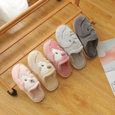 Chausson Licorne Gris