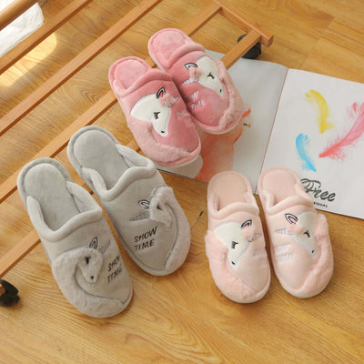 pantoufles Licorne adulte