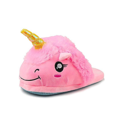 Chausson Licorne pour Femme Rose