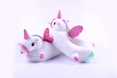 Chausson Licorne Unicorne Blanc