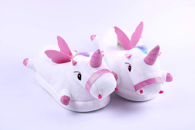 Chausson Licorne Unicorne Blanc