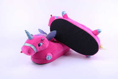 Chausson Licorne Unicorne Rouge