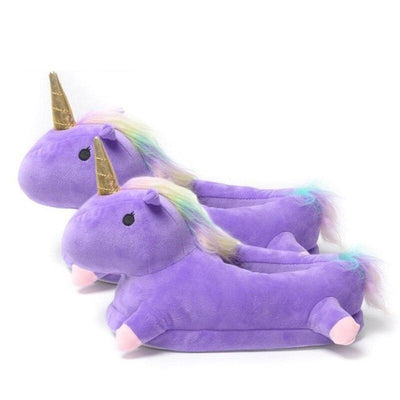 Chausson Licorne Violet
