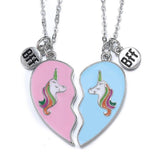 Collier BFF 2 partie licorne