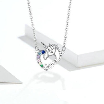 Collier Licorne en Argent 
