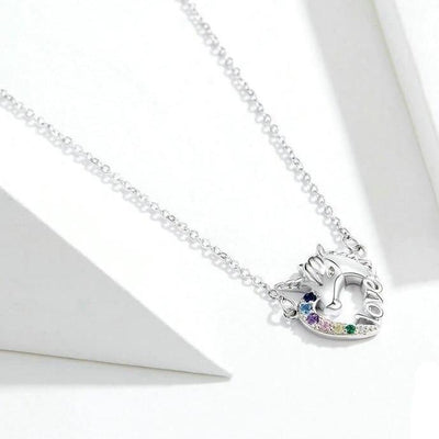 Collier Licorne Argent