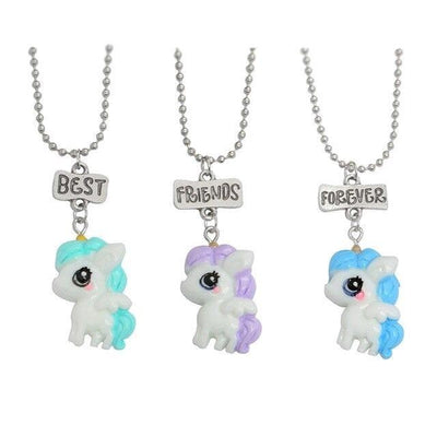 Collier Licorne Best Friend Forever