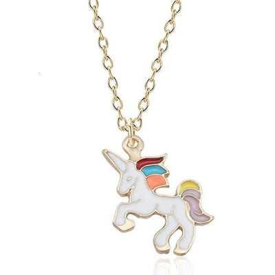 Collier Licorne Coloré