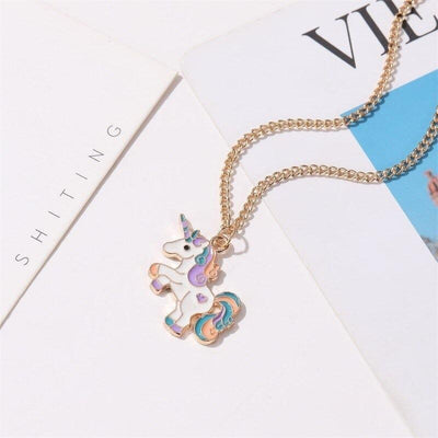 Collier Licorne fille