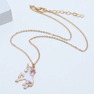 Collier Licorne Fille