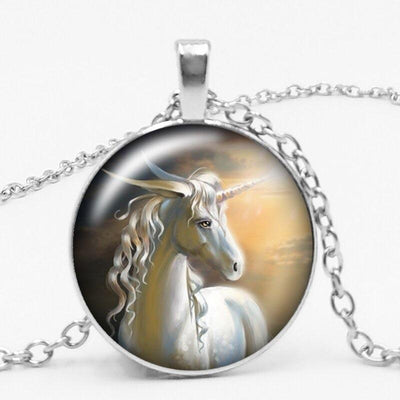 Collier Licorne Soleil