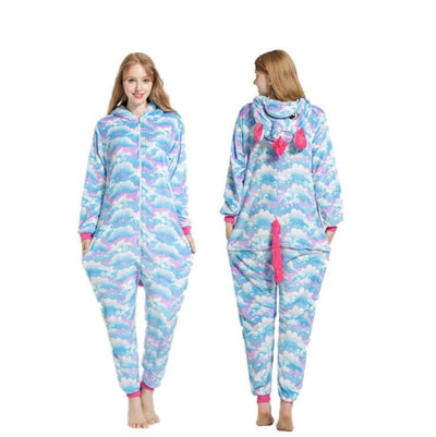 Combinaison Licorne avec Nuages Femme