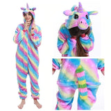 Combinaison Licorne Femme multicolore