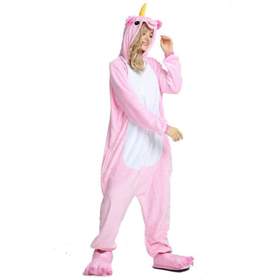 Pyjama Combinaison Licorne Rose