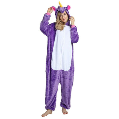 combinaison licorne Violette
