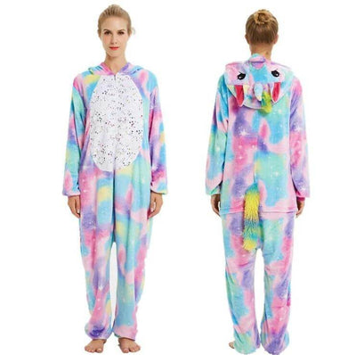 Déguisement Combinaison Licorne Multicolore