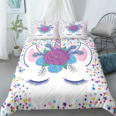 Housse de Couette Licorne Fillette