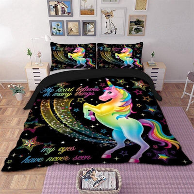 Housse de Couette Licorne 220x240 cm