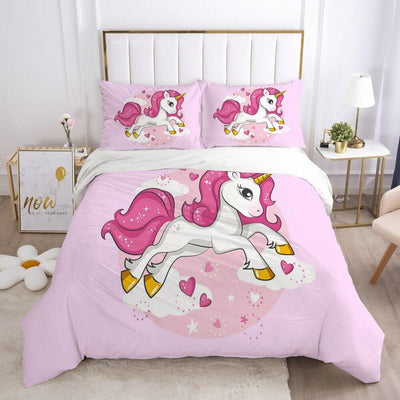 Housse de Couette Licorne Poney