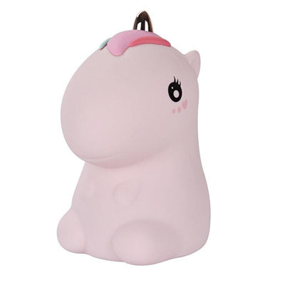 lampe licorne rose