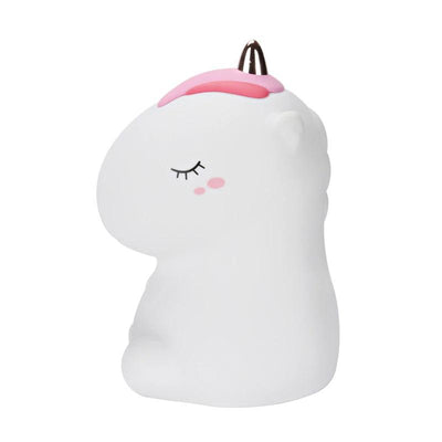 lampe licorne blanche
