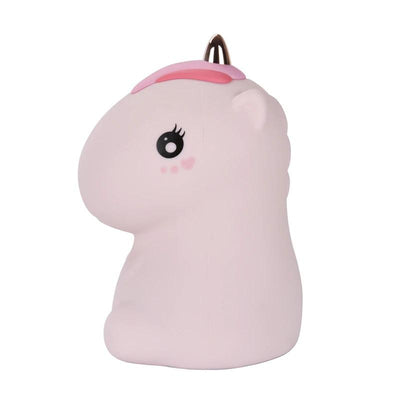 lampe rose  licorne 