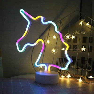 Lampe Néon Licorne 