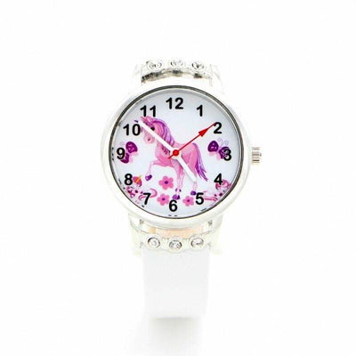Montre Licorne Chic Blanc