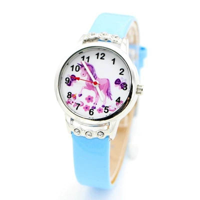 Montre Licorne Chic Bleu