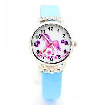 Montre Licorne Bleu