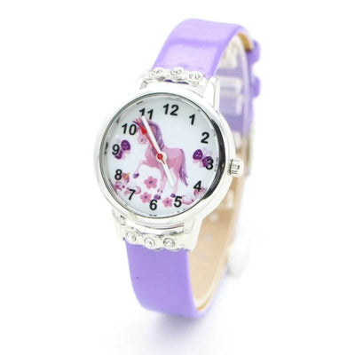 Montre Licorne Chic Violet