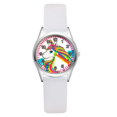 Montre Licorne Enfant Blanc